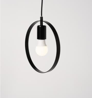 Pendant lamp product photography